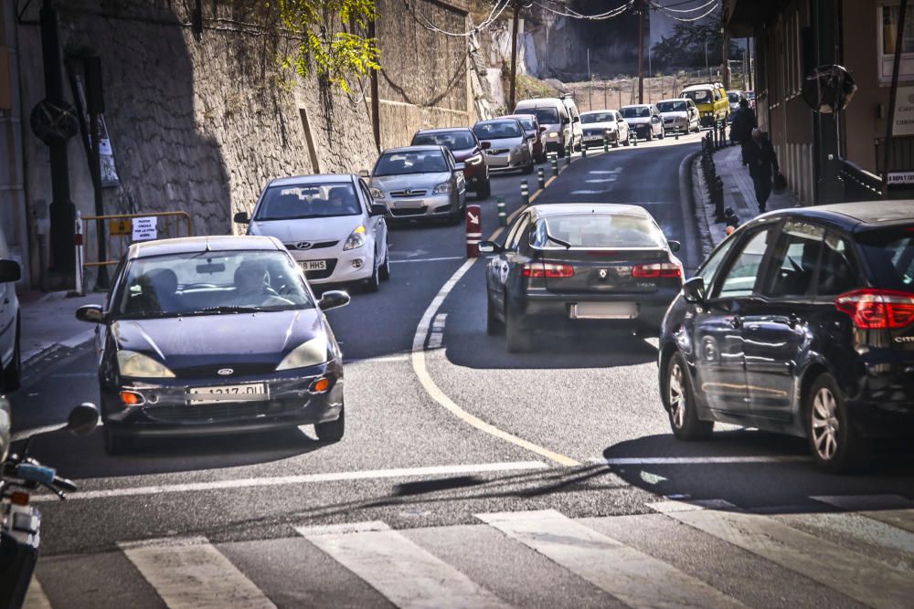 Reapertura del carril de la Beniata en Alcoy