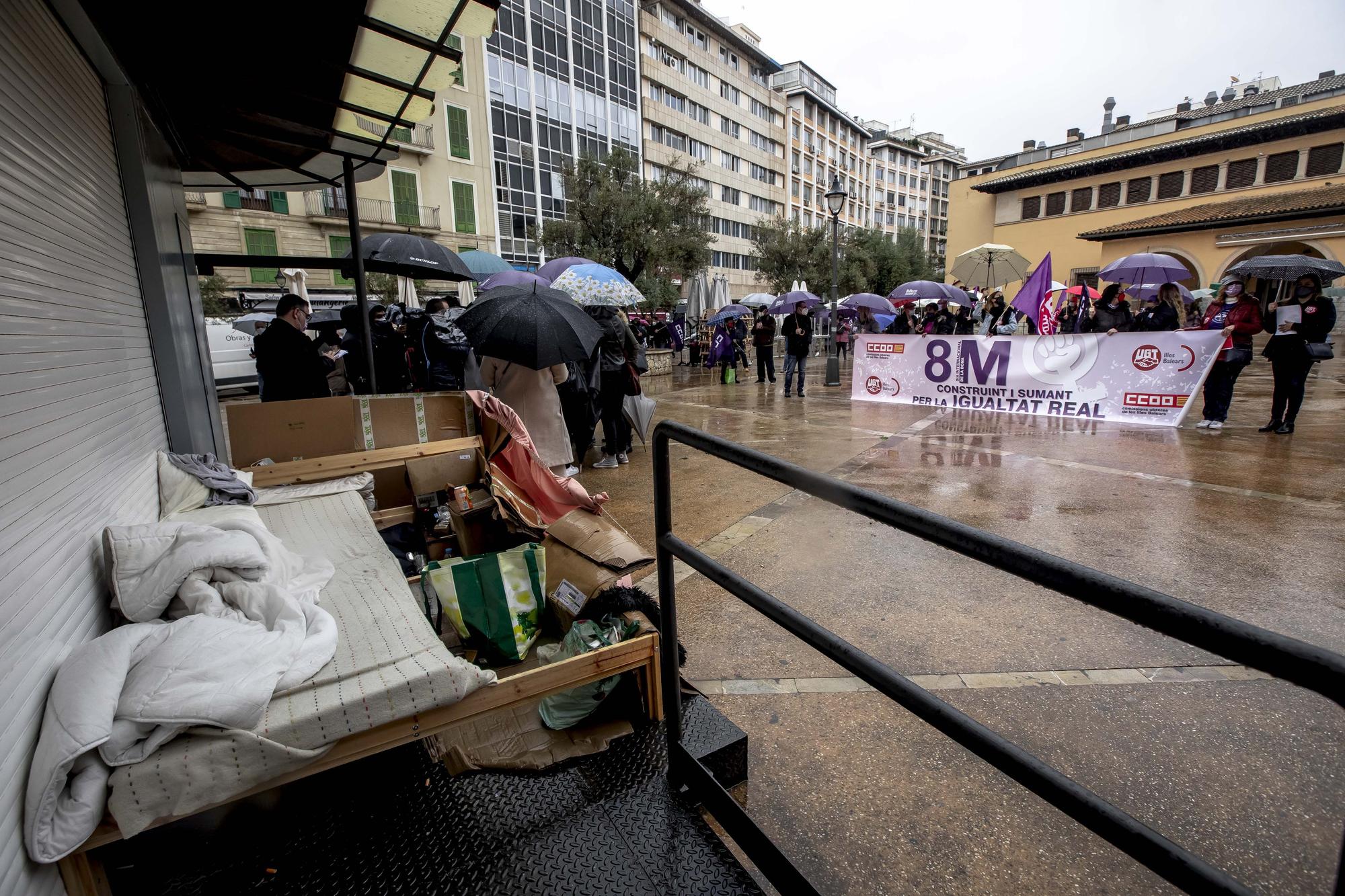 Las mujeres sindicalistas reclaman en Palma políticas de igualdad