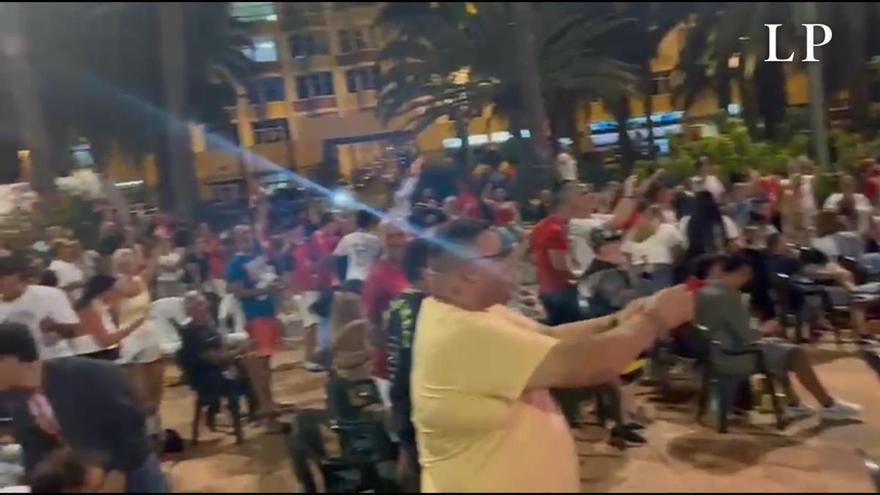 Reacción al segundo gol de España - Bélgica