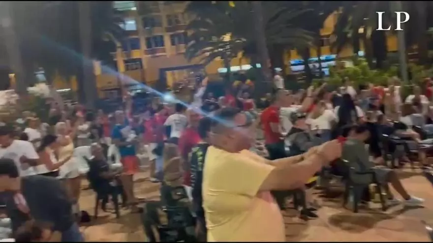 Reacción al segundo gol de España - Bélgica