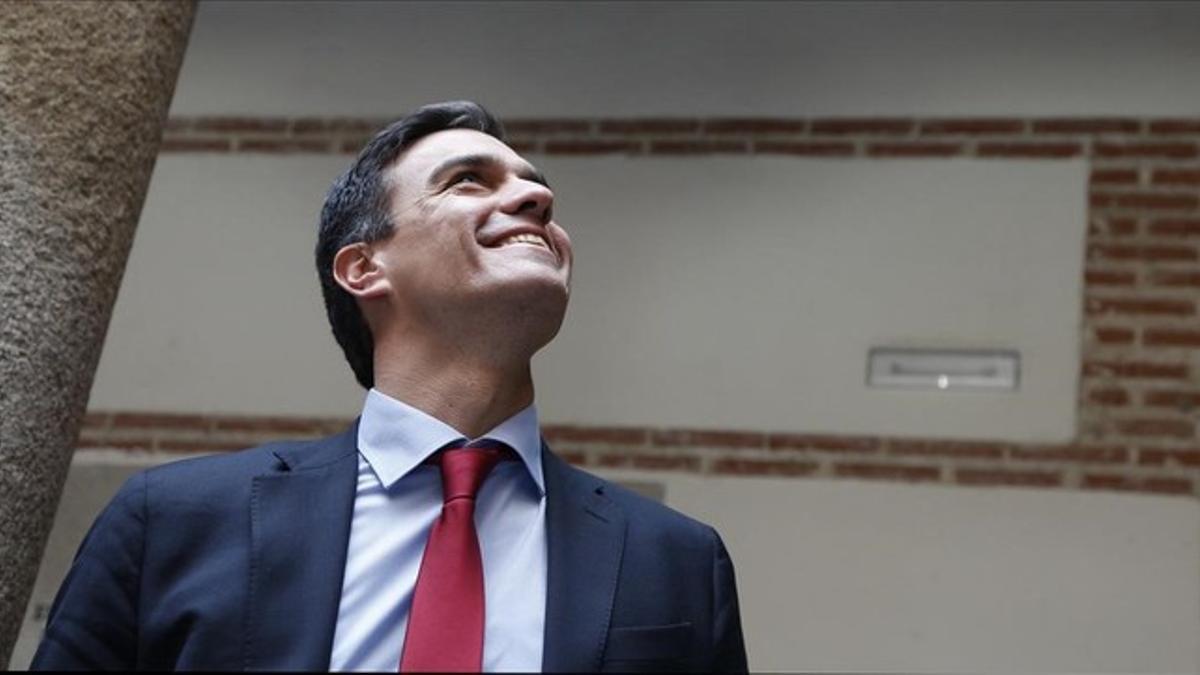 Pedro Sánchez, el pasado miércoles en Madrid.