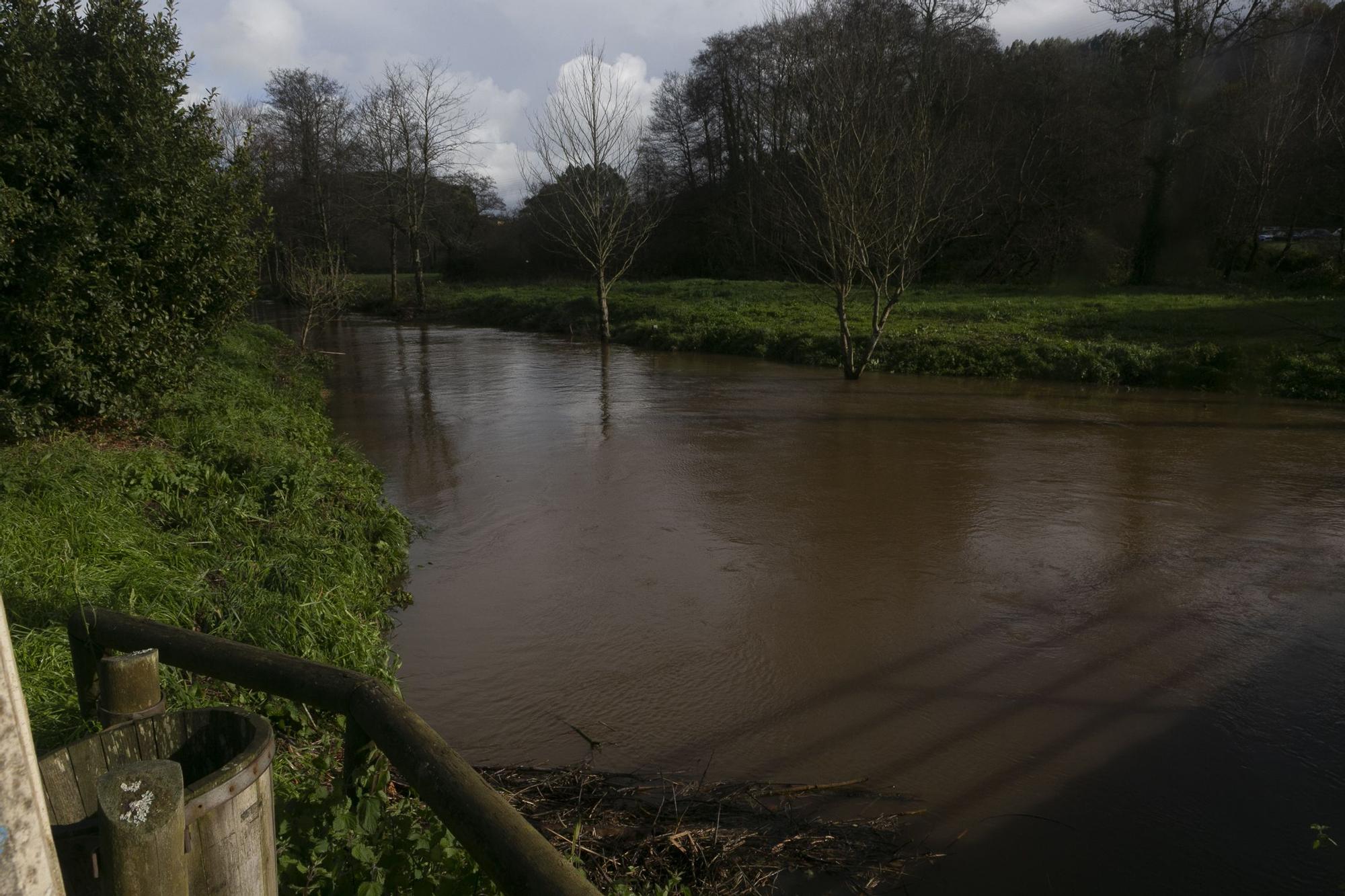 Temporal en la comarca de Avilés