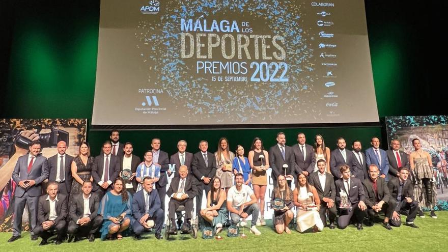 Homenaje a los deportistas malagueños del año