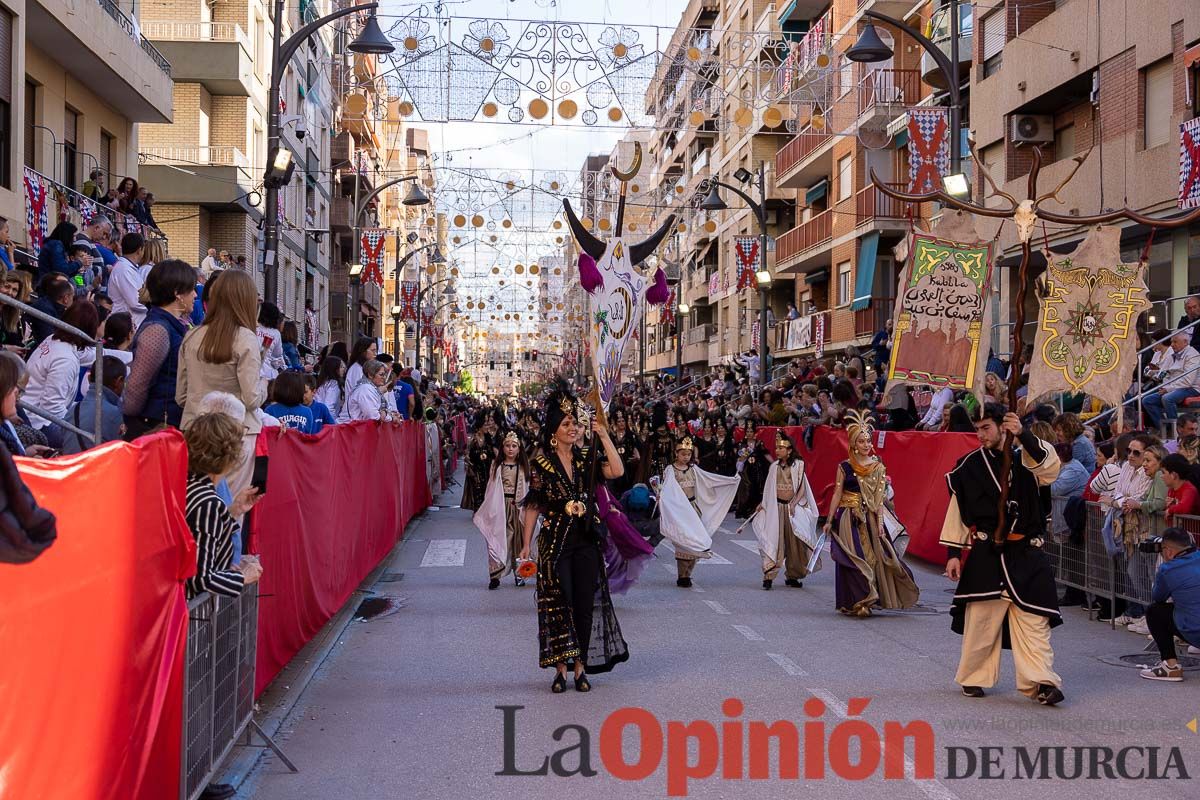 Procesión de subida a la Basílica en las Fiestas de Caravaca (Bando Moro)