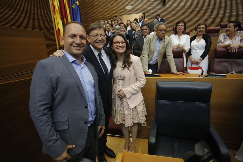 Toma de posesión de Ximo Puig como presidente de la Generalitat
