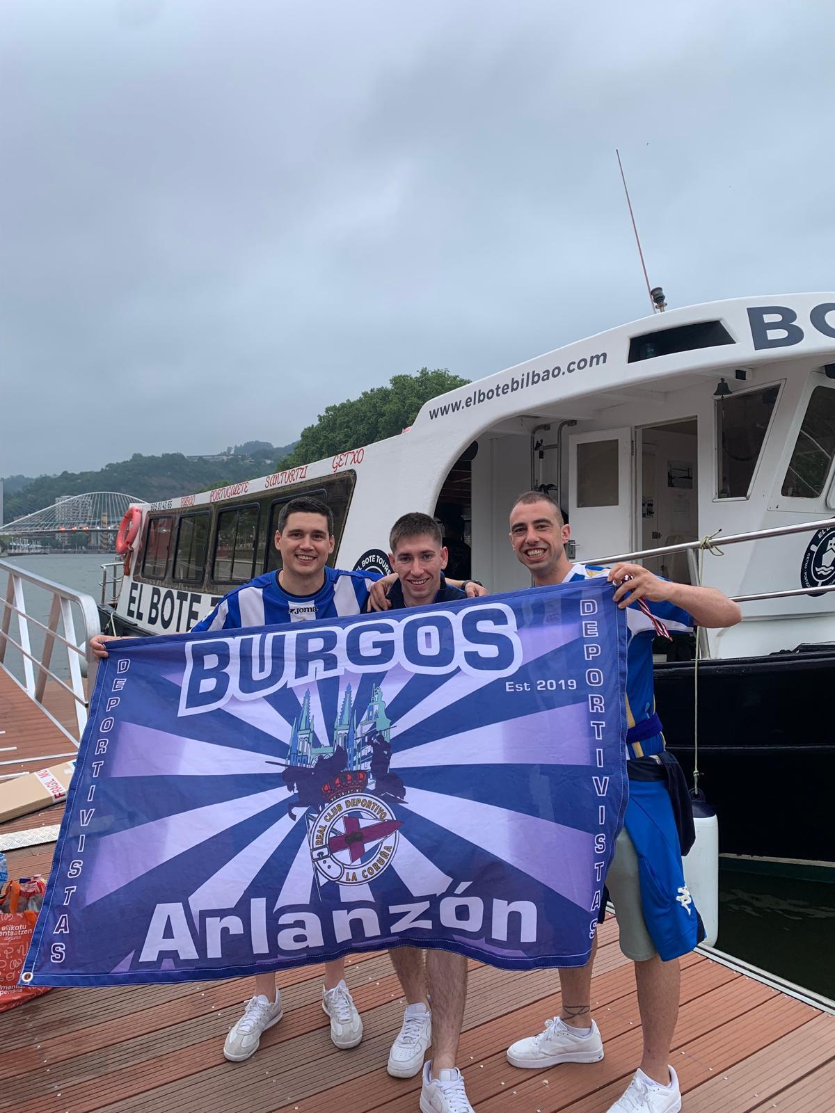 La Peña Burgos Arlanzón, presente en Bilbao