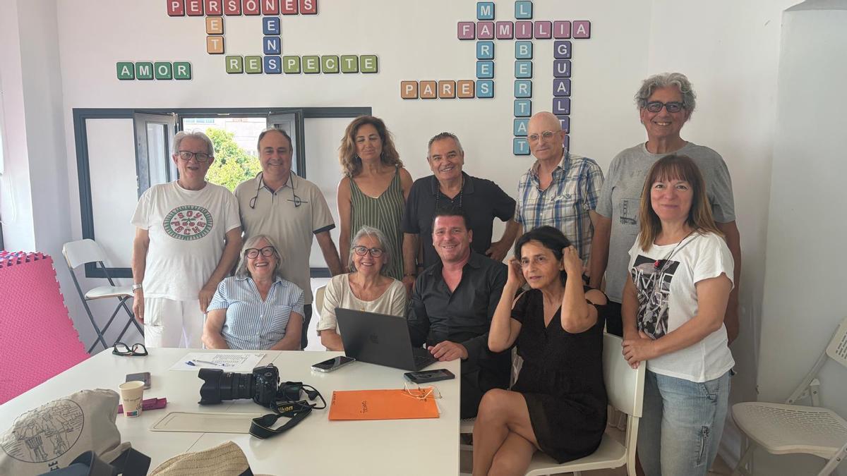 Asistentes al curso de fotografía