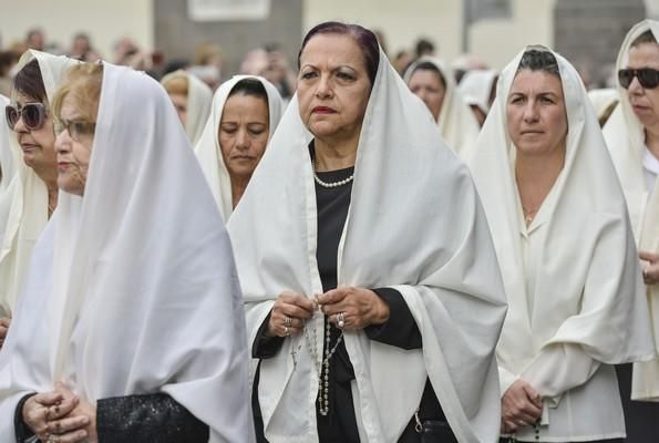 Procesión de Las Mantillas en Las Palmas