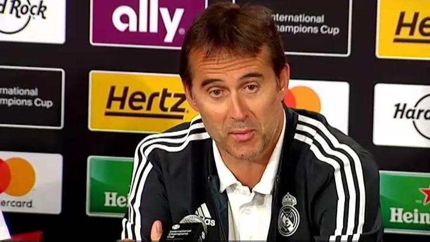 Lopetegui sobre Kovacic y Modric: "Van a ser muy felices de jugar en el Madrid"