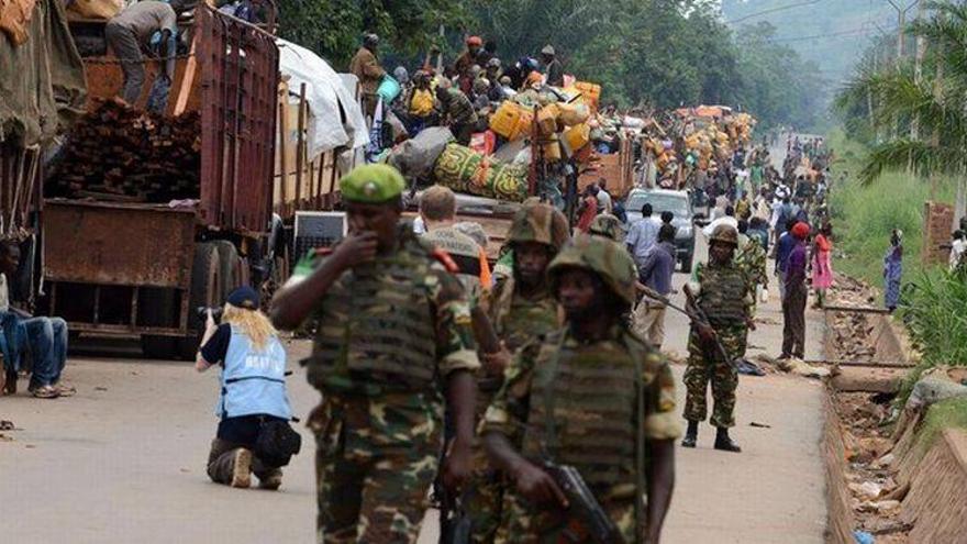 Unos 1.300 musulmanes huyen de la capital de la República Centroafricana