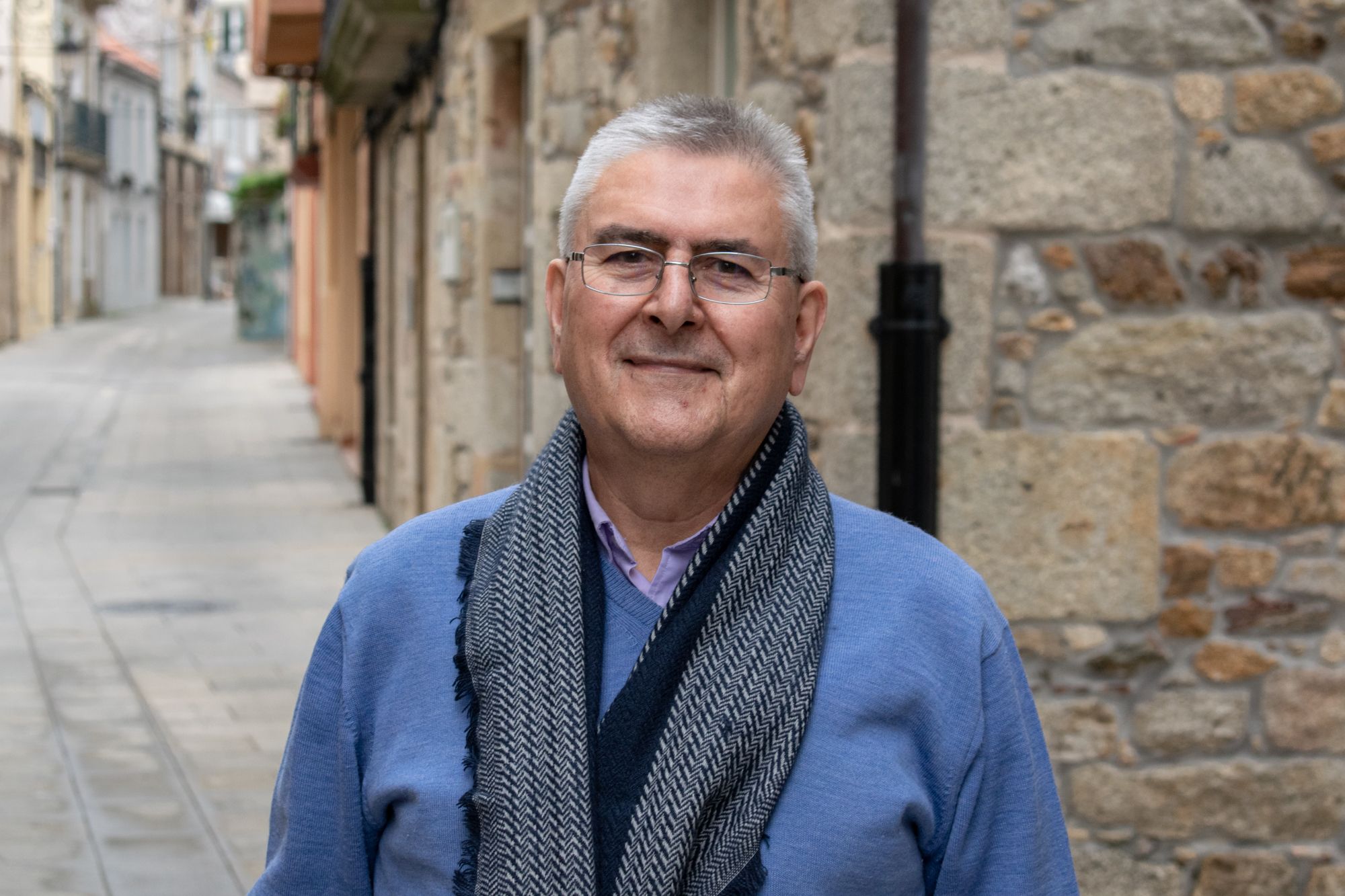 Xose Maria Lema Suárez, autor da obra 'Toponimia de Zas'.