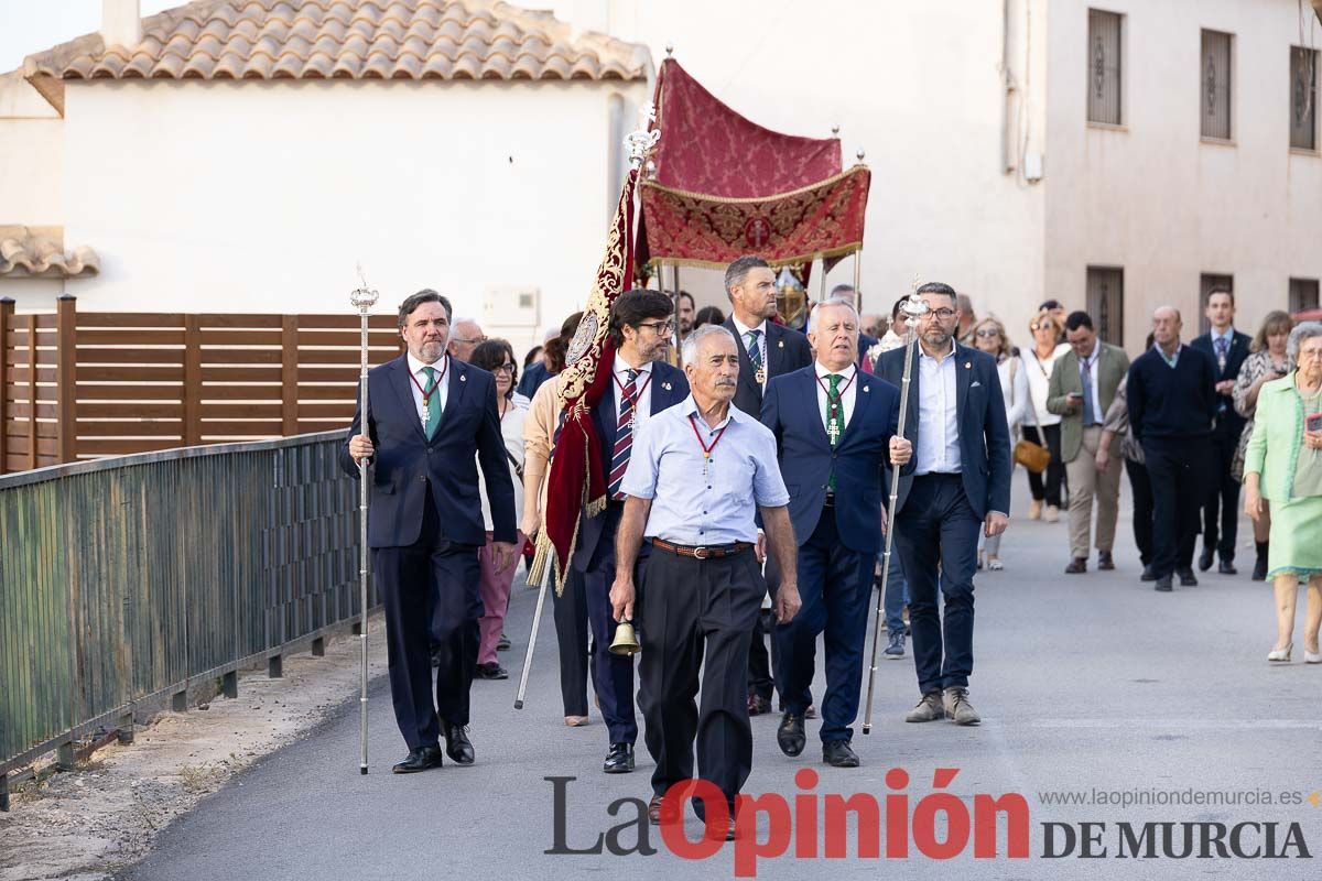 Visita de la Vera Cruz a las pedanías de Caravaca y Moratalla