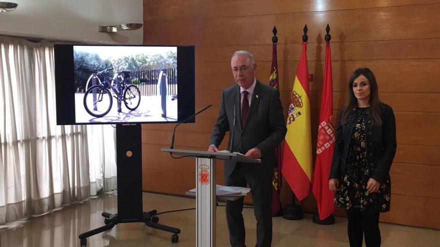 El carril bici conectará la Plaza Circular con el río Segura
