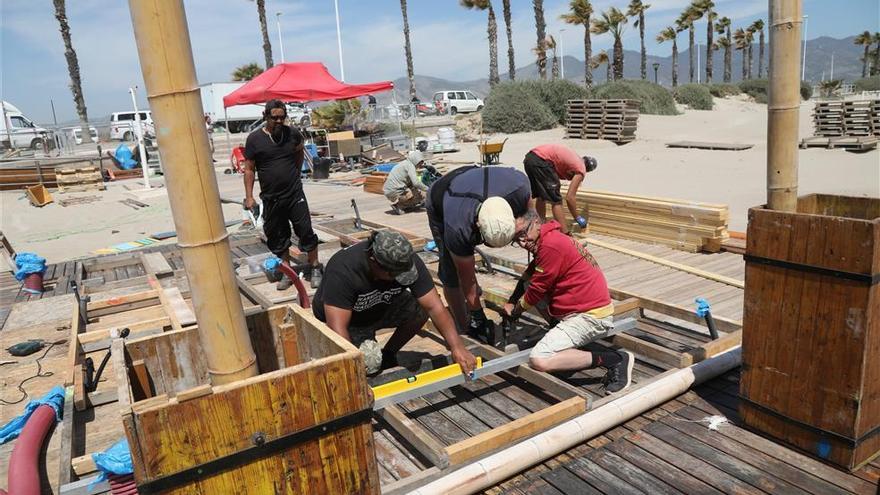 Costas bloquea los servicios de temporada en las playas de Castellón