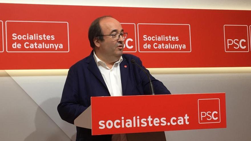 Miquel Iceta, líder del PSC