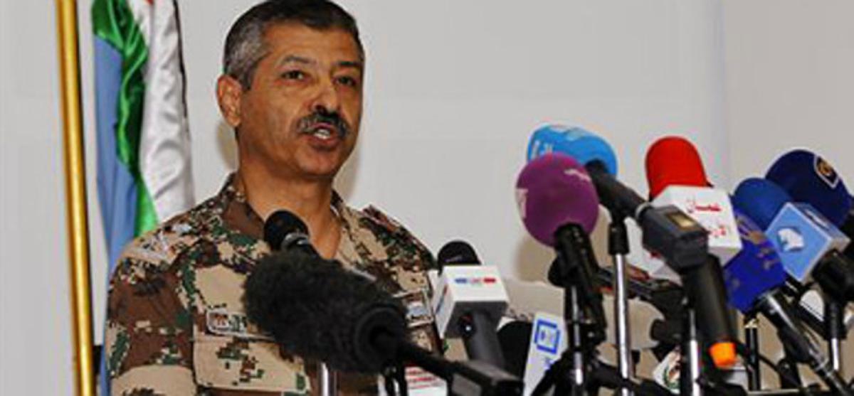 El general de divisió jordà Mansur al-Jbur, aquest diumenge. El general de divisió jordà Mansur al-Jbur, aquest diumenge.