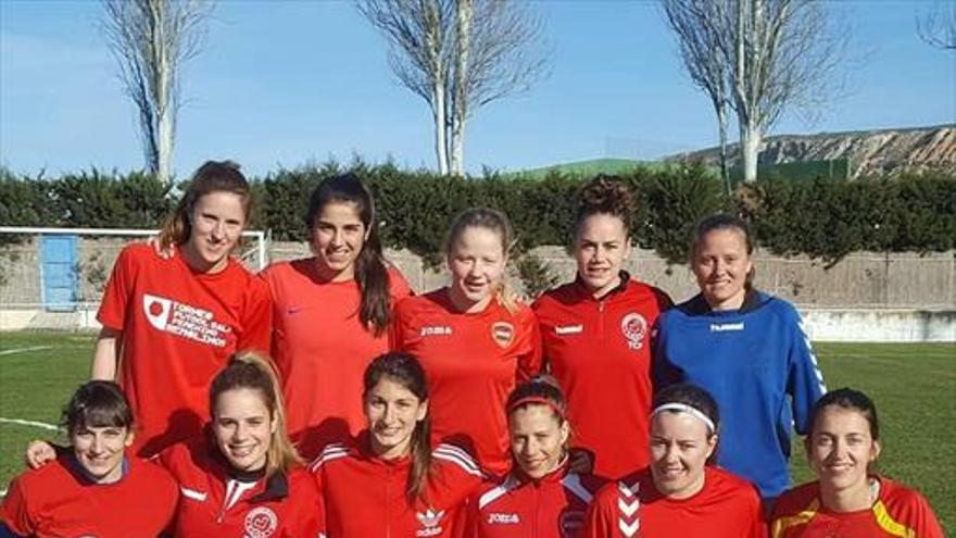 Superada con éxito la primera experiencia en fútbol 7 femenino