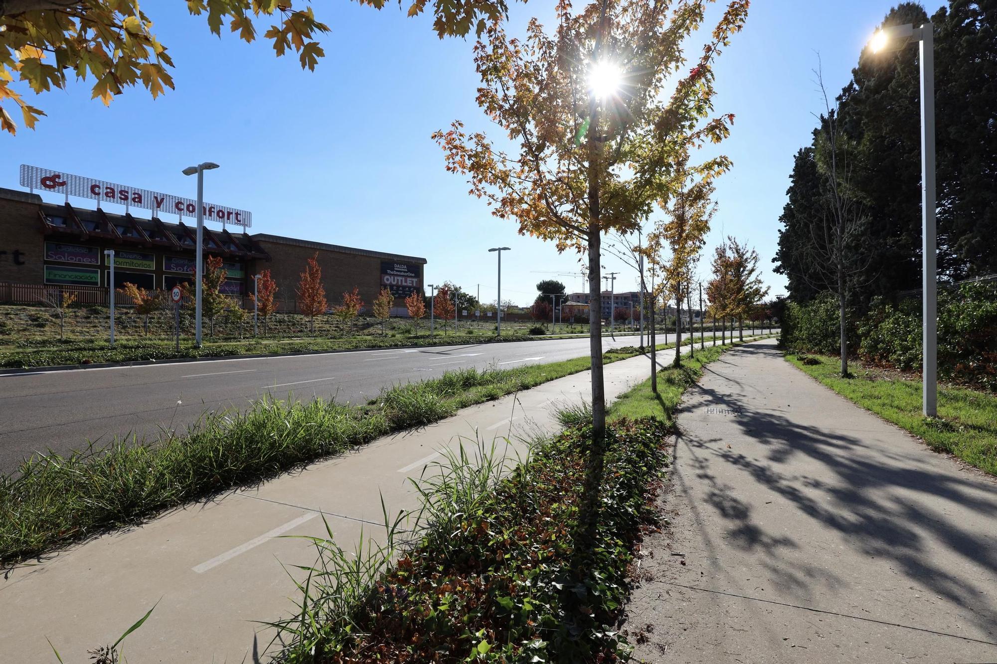 En imágenes | Recorrido por la avenida Manuel Rodríguez Ayuso de Zaragoza
