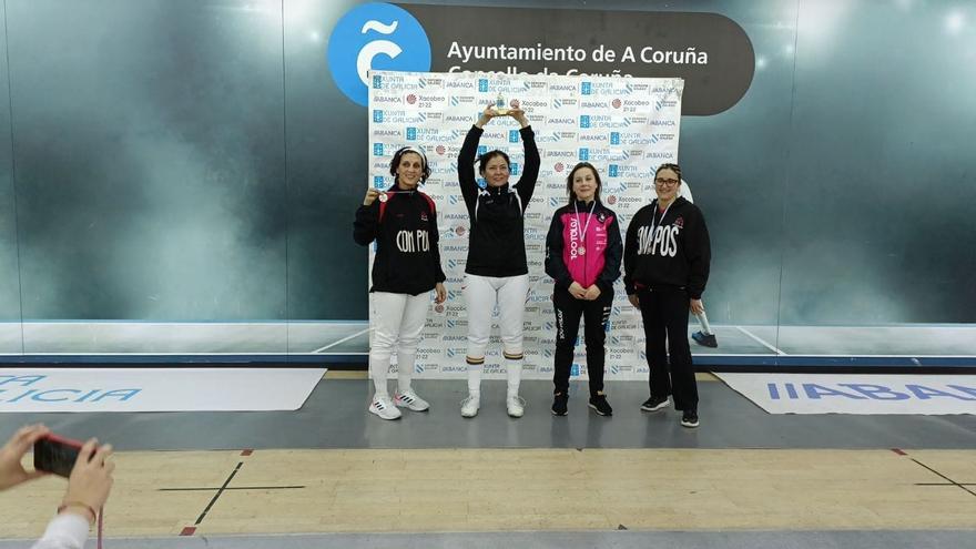 Araceli Bugallo sube dos veces al podio en A Coruña