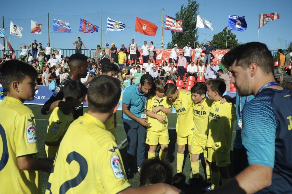 Los jóvenes del Submarino Amarillo doblegaron en la final a la Roma, que debutaba en el torneo.