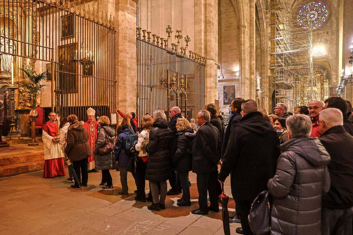 Misa festividad de Sant Sebastià en la Seu