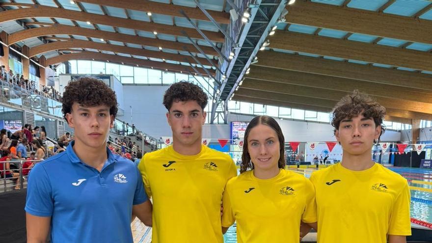 La natación de Ibiza pone el broche a una temporada de crecimiento en el Campeonato de España