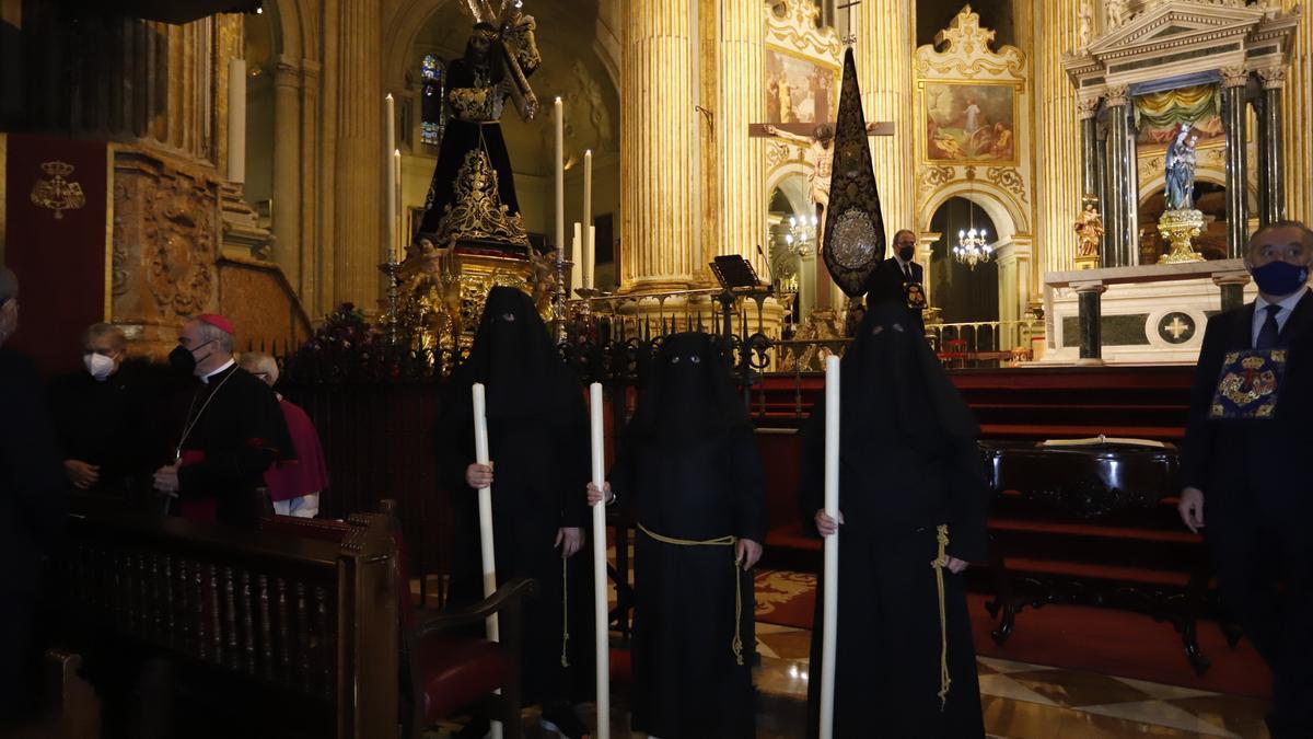 Acto de liberación de tres presos por El Rico en la Catedral