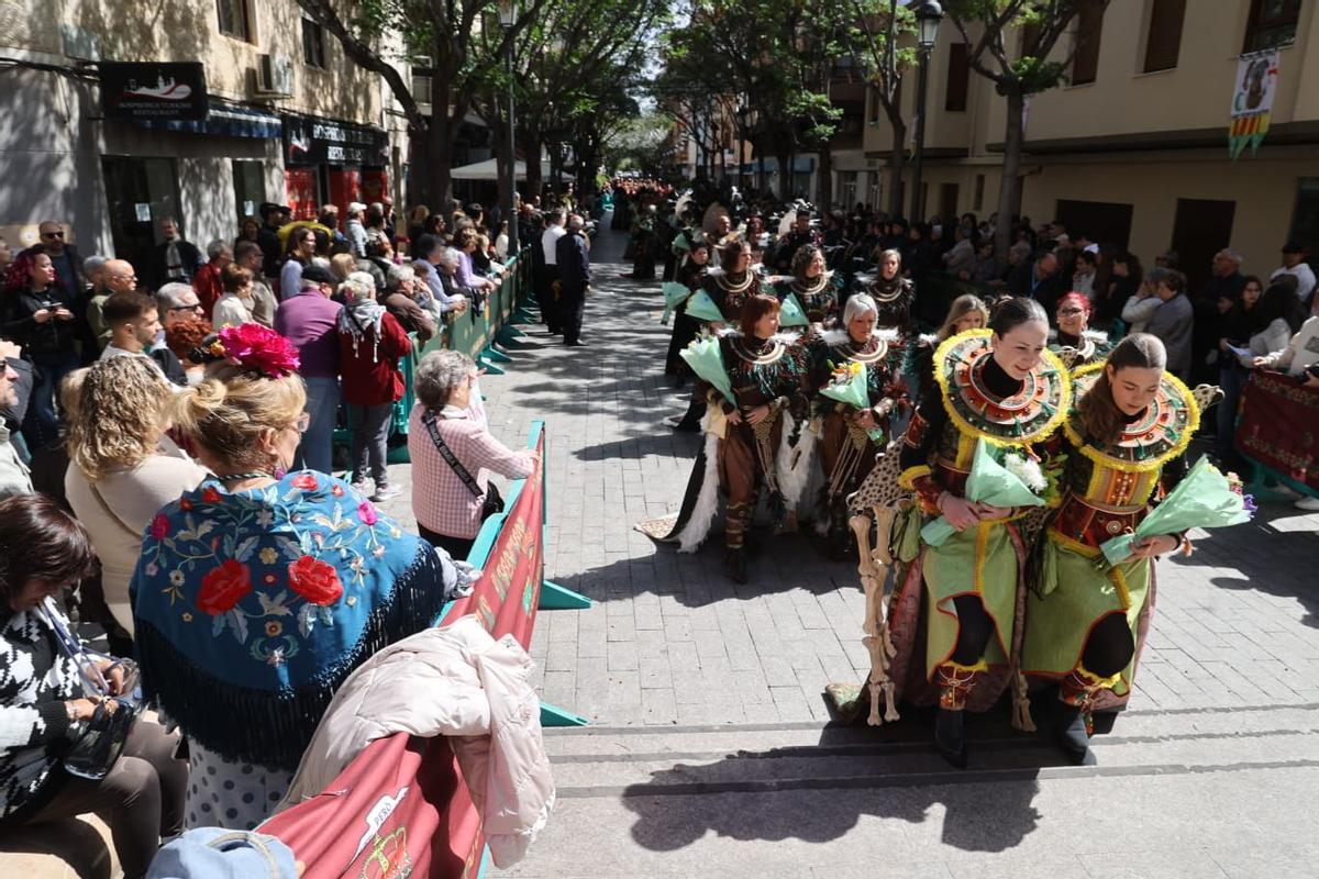 Así ha sido la ofrenda floral al patrón del municipio en San Vicente del Raspeig