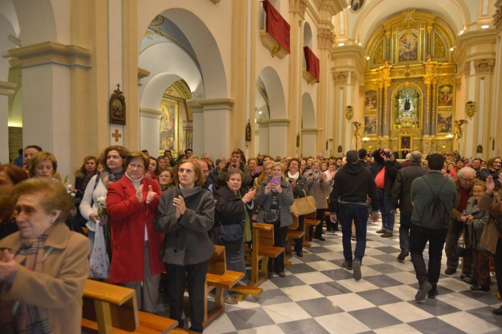 La Fuensanta llega a la Catedral