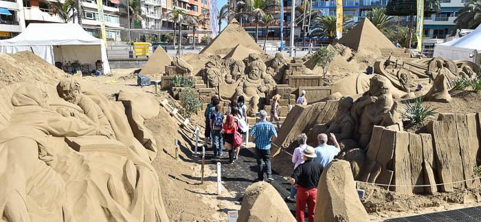 01-12-2017 LAS PALMAS DE GRAN CANARIA. Belén de ...