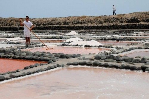 Reportaje en las Salinas de Tenefe en Pozo Izquierdo