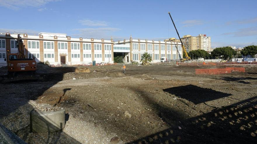 Imagen de la nueva plaza de Tabacalera, a espaldas del Museo Ruso.