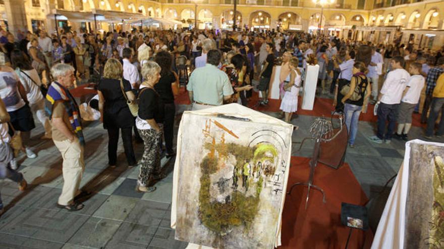 La plaza Major, abarrotada, en la edición del año pasado.