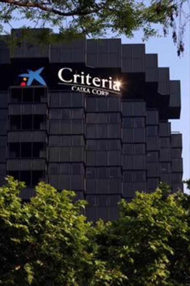 Edificio de Criteria y CaixaBank en la avenida Diagonal de Barcelona.