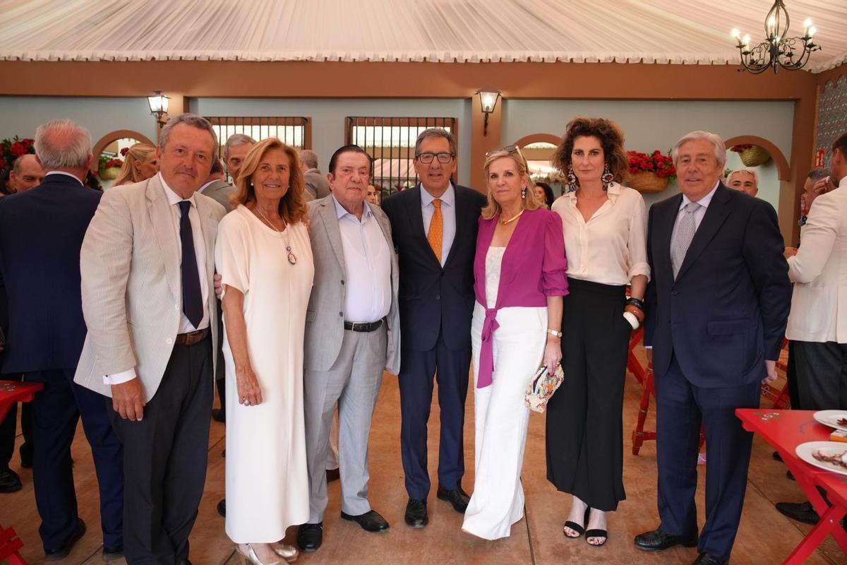 Martes de Feria en la caseta de la Fundación Cajasol