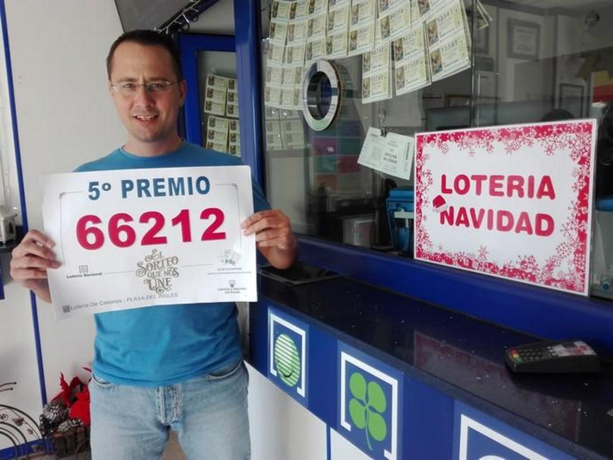 Estos son los afortunados de la Lotería Navidad en Canarias
