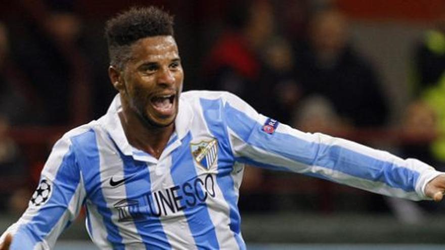 Eliseu celebra el gol logrado en San Siro.