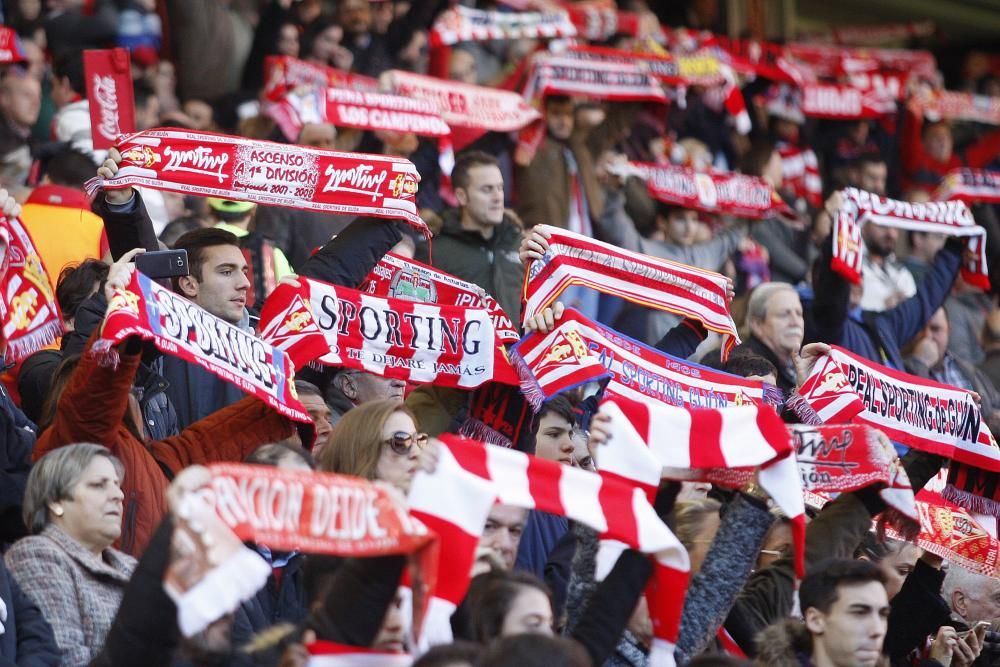 El Sporting - Nástic, en imágenes