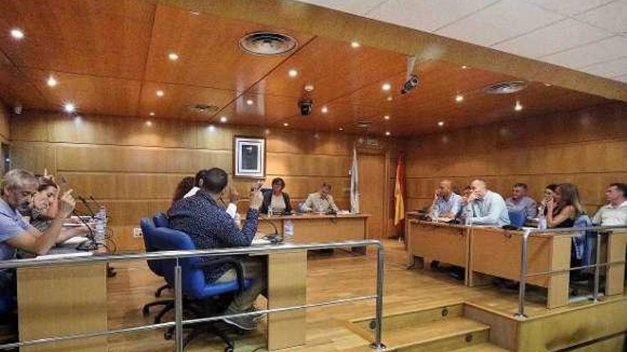 Pleno extraordinario solicitado por el PP y celebrado el pasado lunes. // A. H.