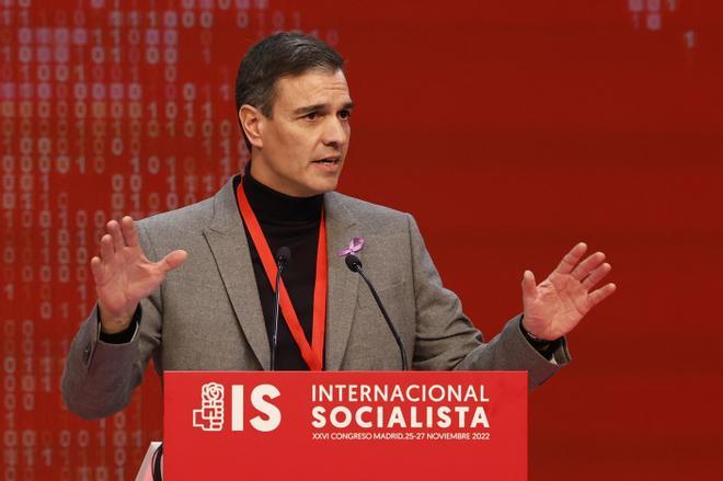 Sánchez, elegido presidente de la Internacional Socialista por aclamación