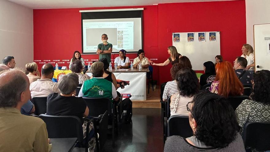 Apoyo asturiano a sindicalistas colombianos: CC OO presenta un programa de refugio temporal de activistas en situación de riesgo extremo en el país americano