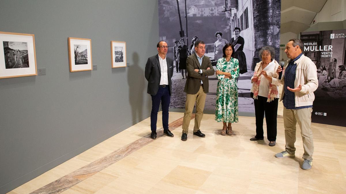 Presentación de la exposición de Muller en el Museo Centro Gaiás