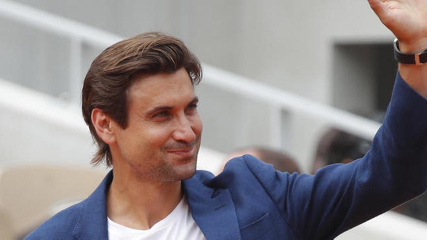 Homenaje a David Ferrer en Roland Garros