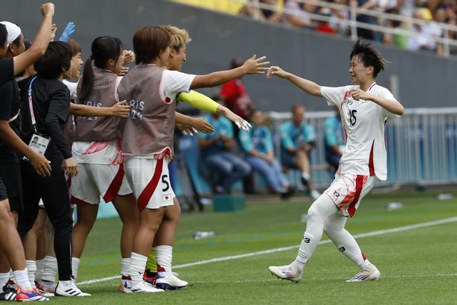 España - Japón, el partido de fútbol femenino de la fase de grupos de los Juegos Olímpicos, en imágenes.