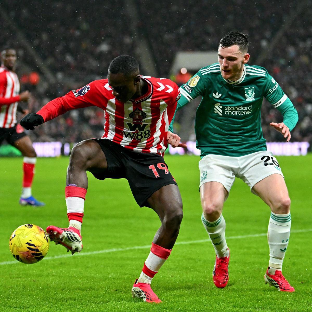 Una imagen del Sunderland-Liverpool