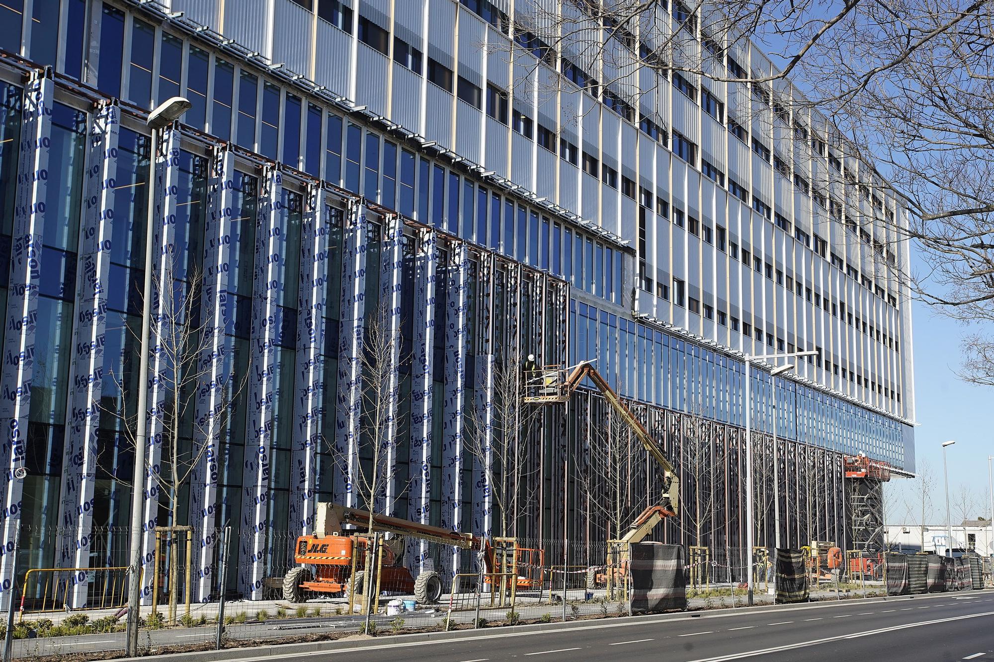 La nova Clínica Girona encara la recta final de les obres