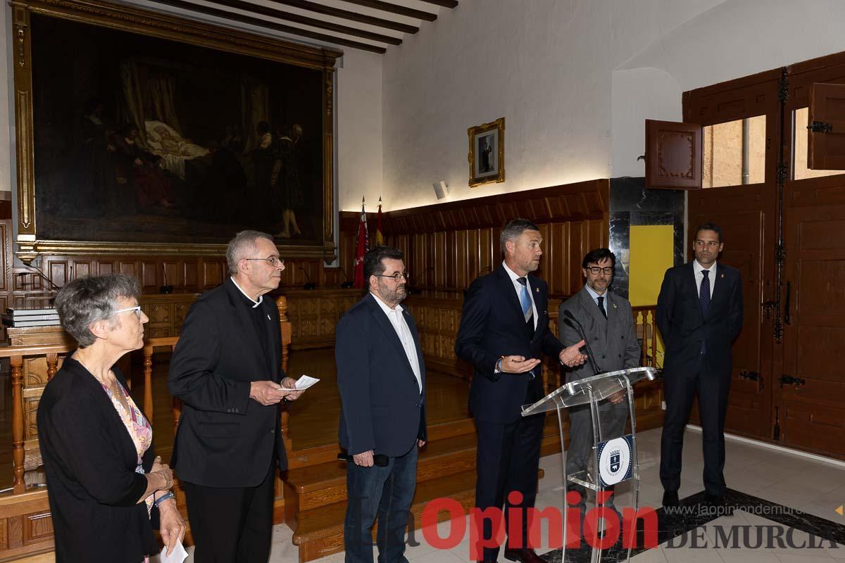 Recepción en Caravaca a la ciudad hermana de Obertshausen