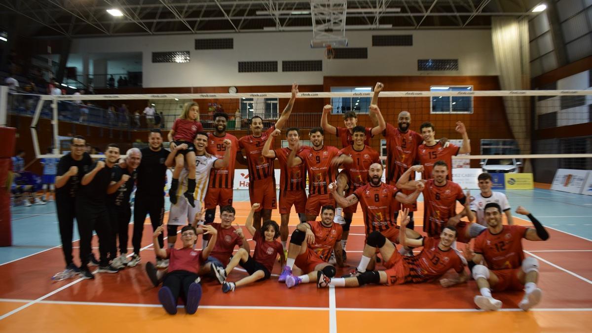 Imagen de formación del CV San Roque.