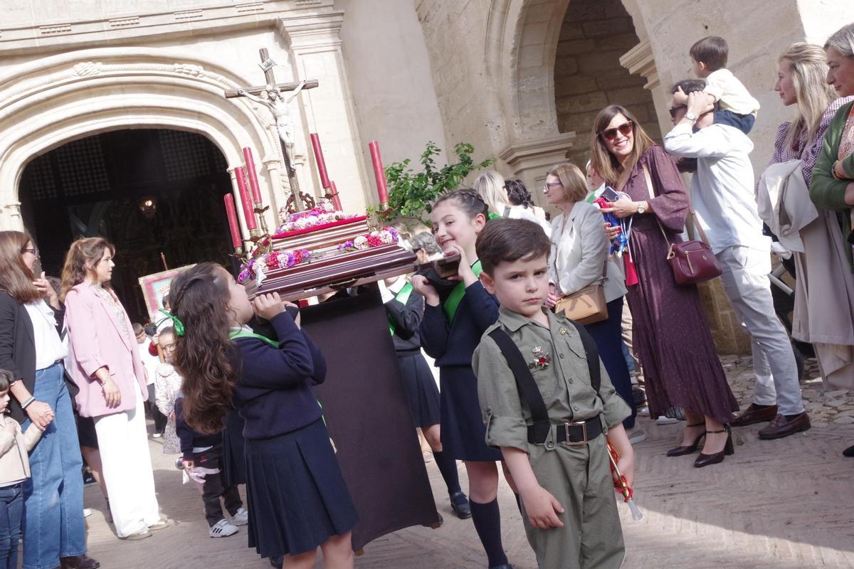 Fotos de la procesión de tronos chicos de Antequera
