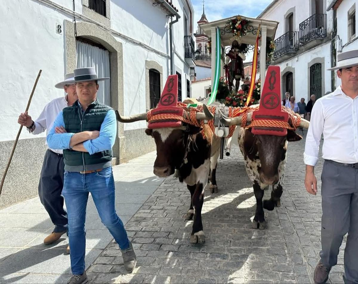 Romería en Dos Torres por San Isidro.